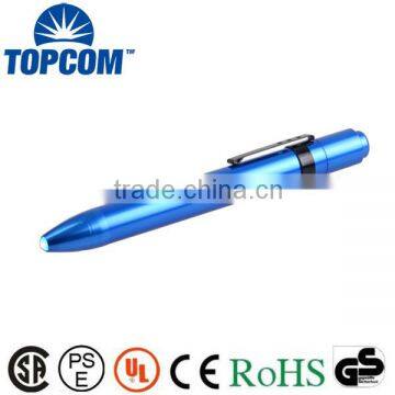 Pocket Promotional Use UV Led Pen With Light