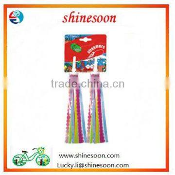 Pringting PVC colorful bicycle streamers