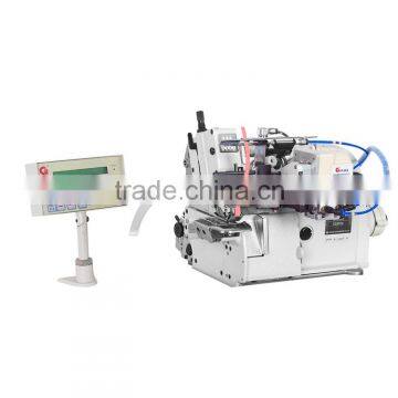 Microcomputer control (18 Section )elastic metering & cutting tape device(for Kingtex overlock)