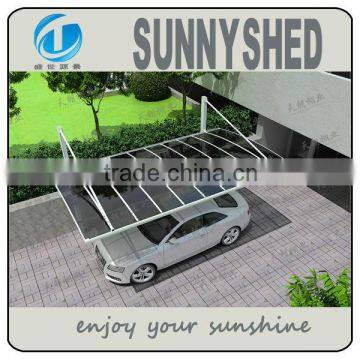 no Need Welding Carport Aluminum Bicycle Frame and Polycarbonate