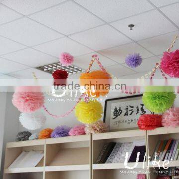 favor tissue pom poms garland for parties new product ideas