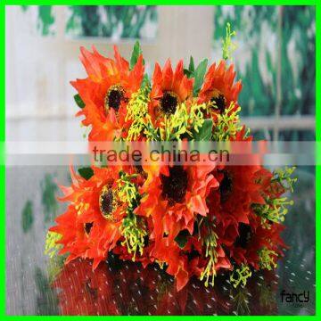 new style 12 heads cheap fake flowers-daisy