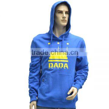 Long Sleeve Kangaroo Cotton Fleece Thick Pullover Sweatshirt Hoodie photo-3