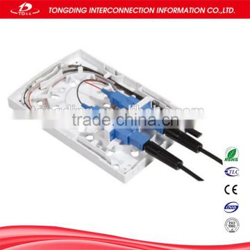 cheap home ftth 2 port ftth terminal box fiber optic odf box