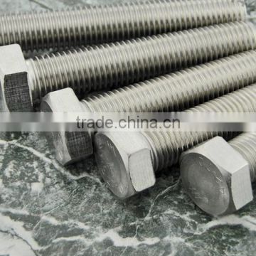 DIN933 DIN931 a2-70 sus hex bolt