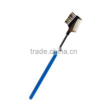 hot seller professional eyebrow brush makeup brush eyebrow comb wooden handle eyebrow brush