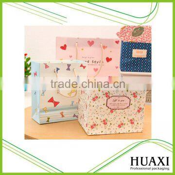 Promotion Cutom Color Printing Paper Gift Bag Shopping Bag