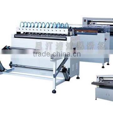 High Speed Auto Knife Paper Pleating Machine For Filter Element , ISO 9001