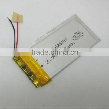 Manufacturer 162855 small size 3.7v 150mah lipo battery with PCB