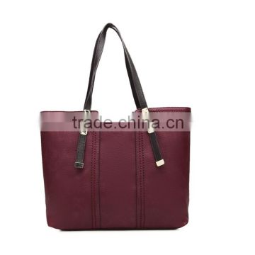 Wholesale professional factory custom trendy style cheap pu handbag for ladies