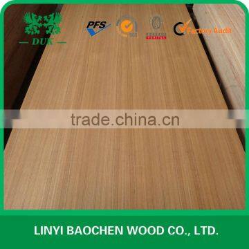 2.5mm-18mm Burma Teak Fancy Mdf /burma Teak Veneer MDF Q/C , C/C photo-5