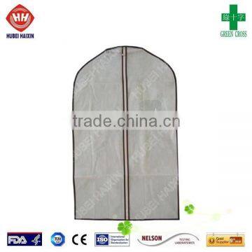 foldable nonwoven suit cover garment bag