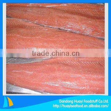 high quality fresh raw materials frozen salmon fillet