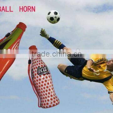 hot selling sports events football plastic horn/plastic cheering horn/plastic pump horn