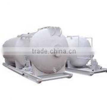 elevated platform diesel oil tank