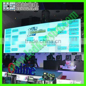 2014 Product conference stage background P5 led screen