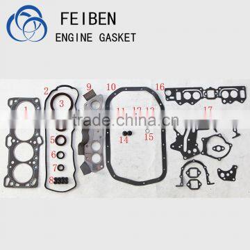 4G62 Auto Engine Parts Overhaul Gasket Set With Cylinder Head Gasket With Rubber Gasket MD997062 50085700