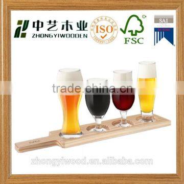 Trade Assurance FSC&SA8000 Customized Wooden Cup Holder