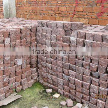 G666 red granite paving stone