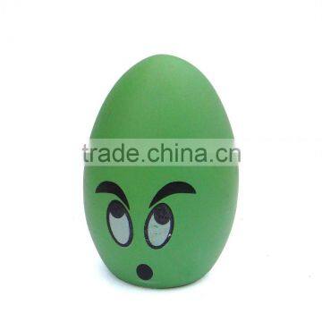 Magic egg with plant,ceramic painting egg planter with flower seeds