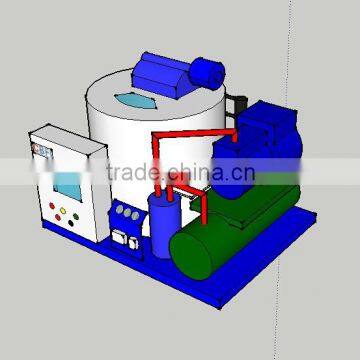 Convenient Flake Ice Maker Manufacturer With Water Cooling photo-3