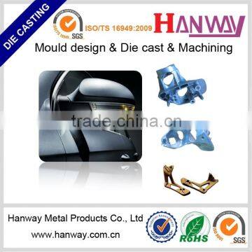 China Manufacture OEM Aluminum Die Casting Automotive Led Headlight Enclosure, Rearview Bracket,HID Ballast Housing photo-2