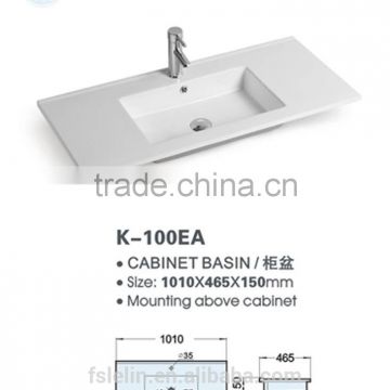 FOSHAN LELIN ceramic cabinet basin small size vanities top bathroom basin of LT-003