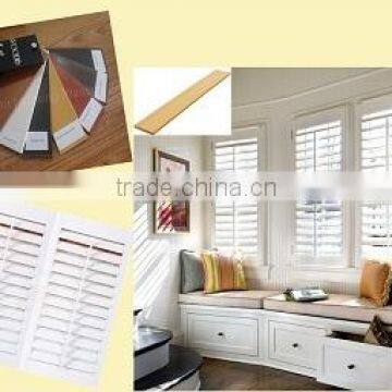Wood Plastic Composite Slat Blinds photo-3