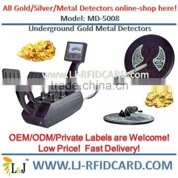 Free Shipping FOR PL2 or MD5008 Cheap Military Metal Detector Gold