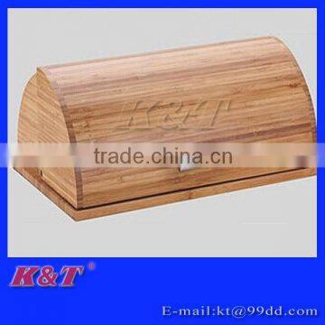 fashion design Natural bamboo bread box