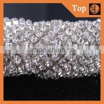 Golden strass cup chain rhinestone for garment accessories