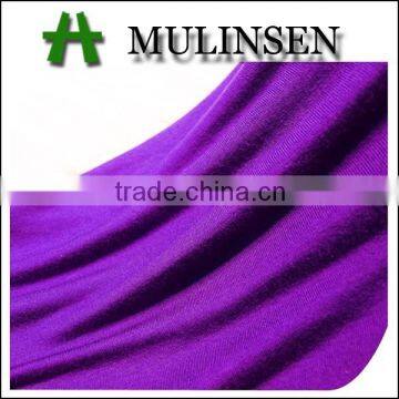 Knitting dyed poly rayon fabric for clothes