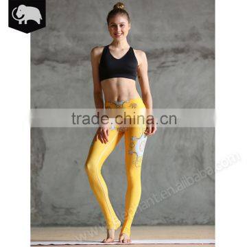 Ladies fashionable fitness activewear custom gym tights leggings sport yoga