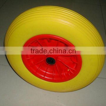 high quality china flat free rubber wheel