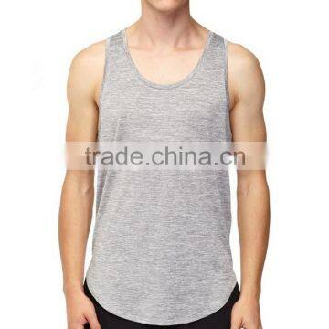 Fashional Blank Gym Mens Stringer Tank Top Wholesale Deep Cut Gym Tank Top