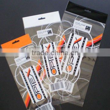 Customized size pp bag(self-adhesive seal&hanging header)