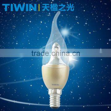 China Factory TIWIN 4W 3000k E14 Led Candle Light With CE ROHS TUV GS photo-2