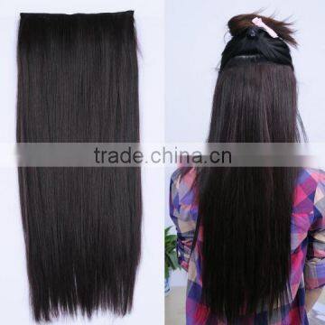 Hot Selling Top Quality Double Drawn Weft Clip In Hair Extension