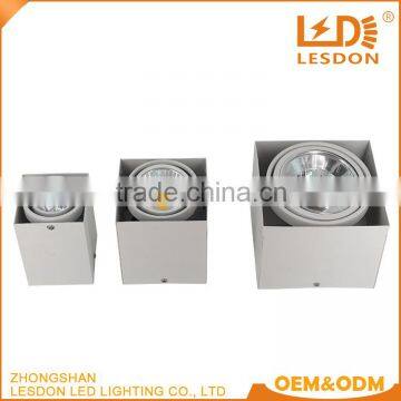 high power recessed dimmable 5w 10w 20w square led downlight retrofit