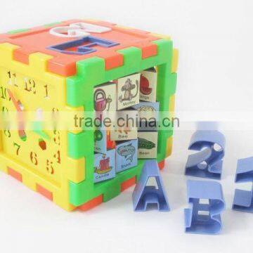 EN71 Approval plastic educational cubes different design available