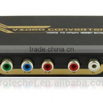 HDMI to RGB Component YPbPr + R/L Audio Up Scaler Converter (720P/1080P) photo-4