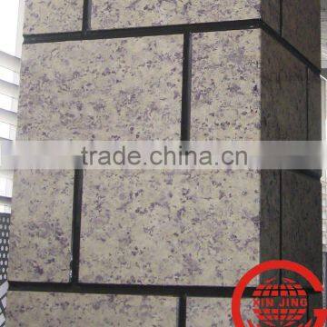 Latest marble veins aluminum wall panel