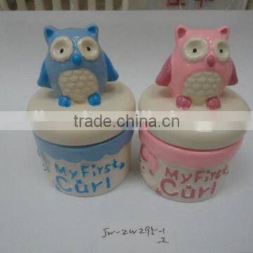 Owl cute piggy bank with coin counter for sale