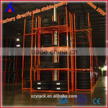 Warehouse Heavy Duty Passenger Tire Storage Post Rack Factory Manufacturor