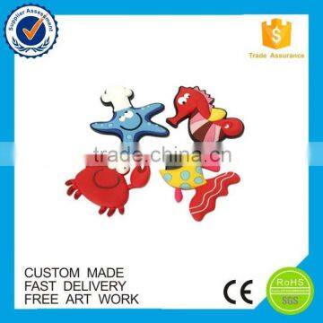 souvenir high quality pvc fish,animal fridge magnet