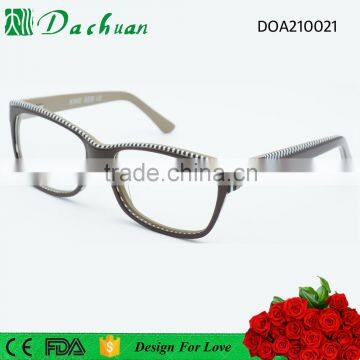 2016 new fashion designer good quality wholesale acetate optical frames glasses