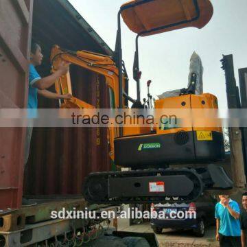 Farm Excavator Crawler Excavator 0.8 Ton Garden Track With Factory Price photo-6