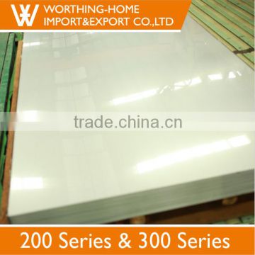 China Supplier Manufacture Price 304 201 Sheet 3Cr Stainless Steel