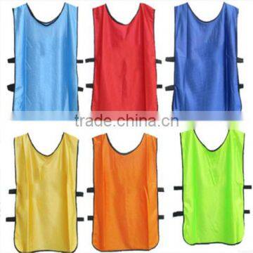 wholesale custom print polyester football soccer training vests