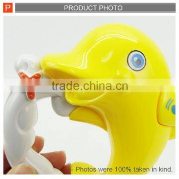 Safety Electric Infant Intelligent Ocean Bell Baby Rattle With Music photo-3